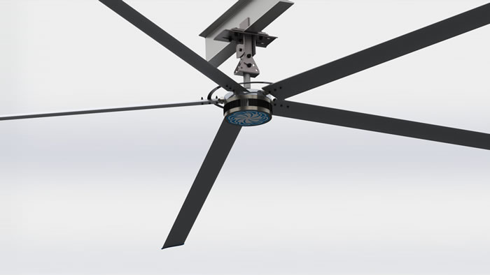 7.3米瑞风工业大风扇 7.3米瑞风工业大风扇