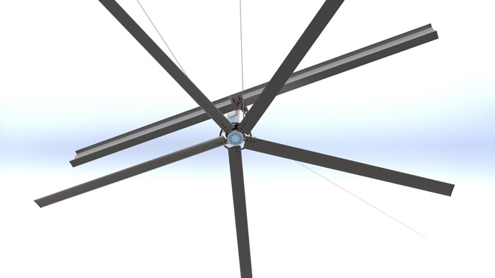 3.6米东风工业大风扇